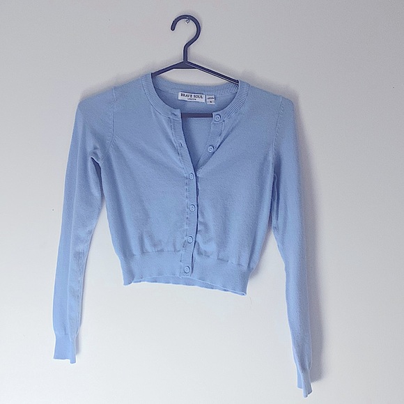 Light blue button up top - Picture 2 of 2